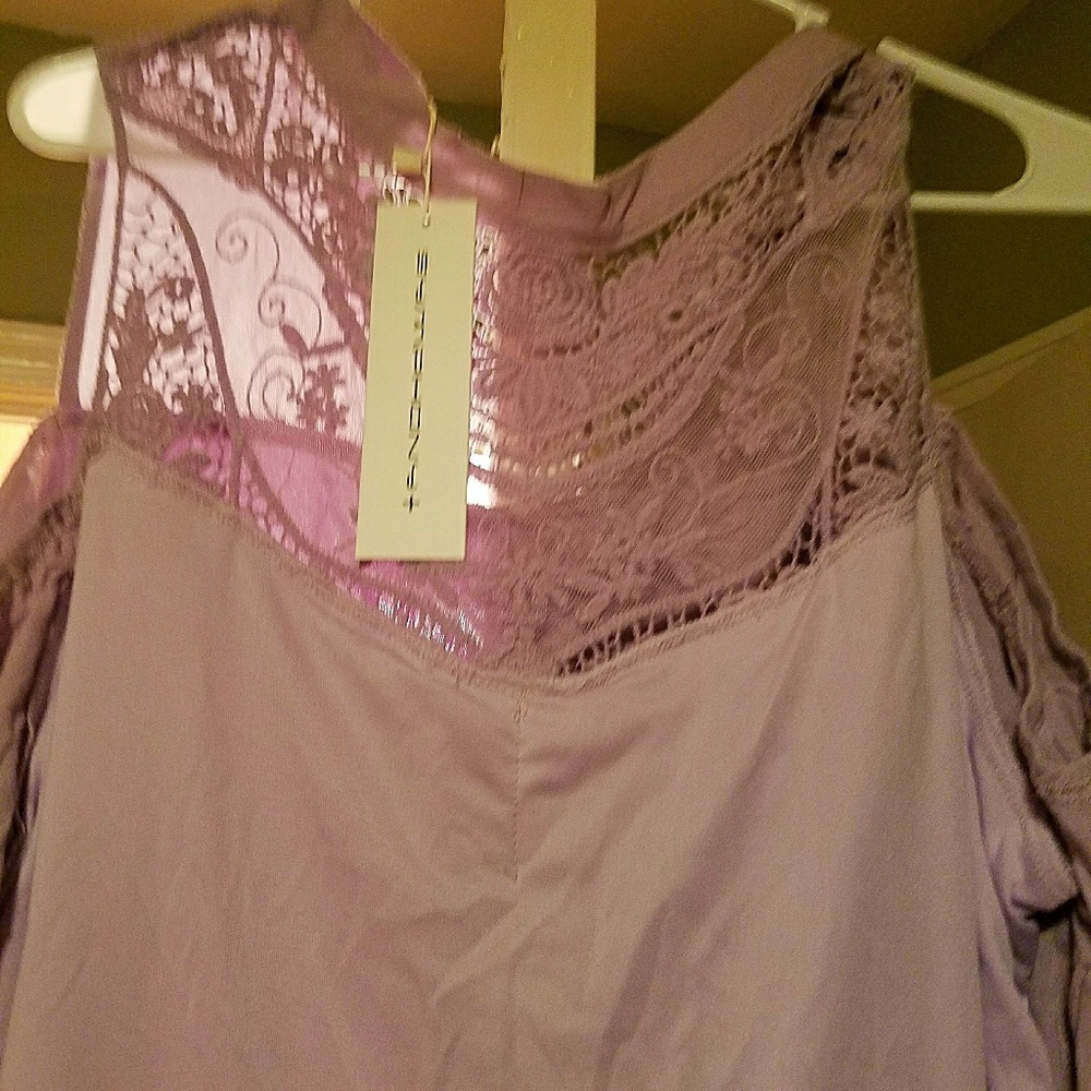 Light Purple 3x dress plus boho chic